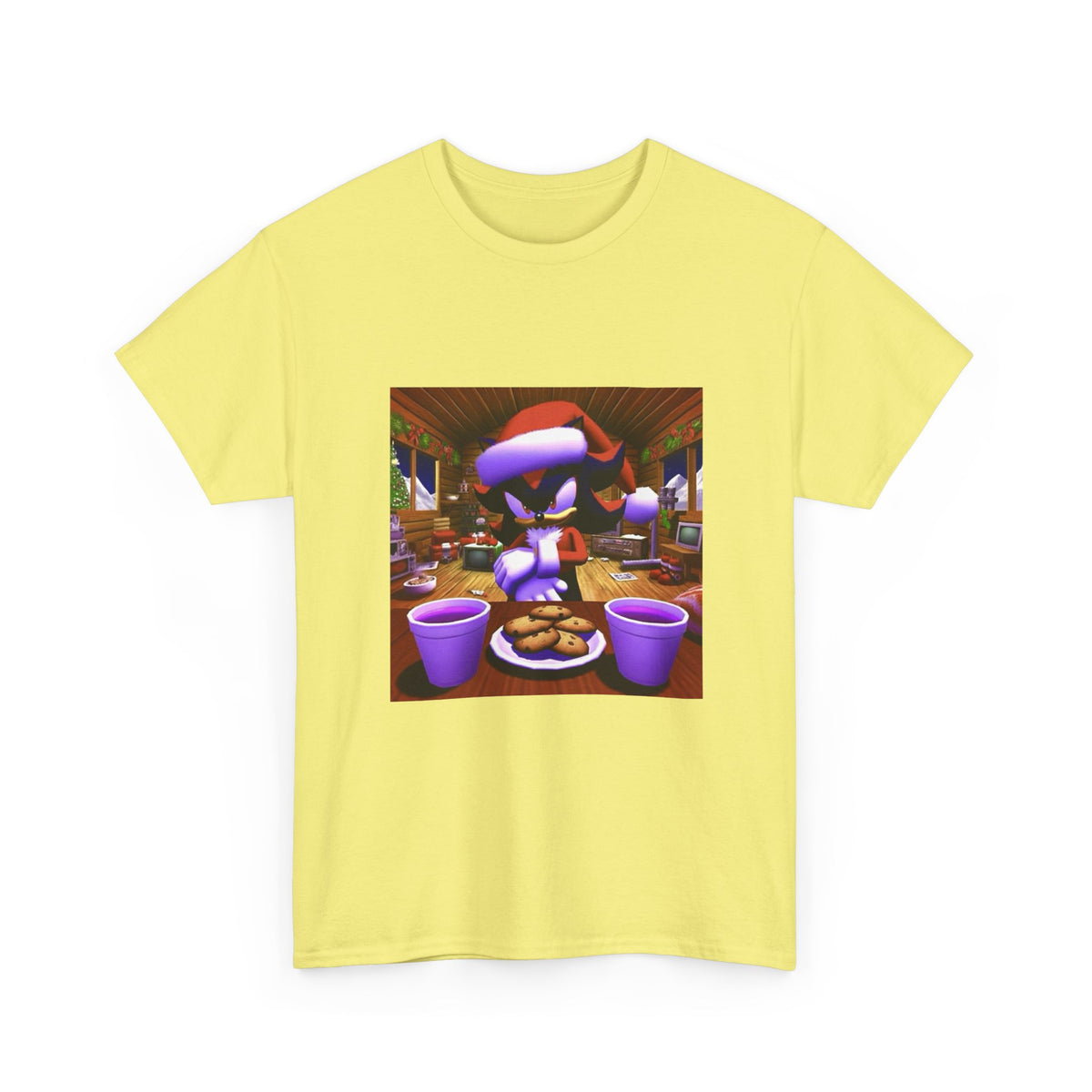 Shadow The Hedgehog Christmas Chill Tee