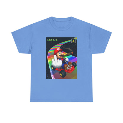 Mario Karting, Blazing, And Flipping The Bird Tee