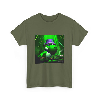 Yoshi DJing With Cannabis Bucket Hat Tee