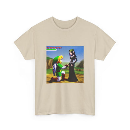 Link Proposing To A Goth Girl Tee