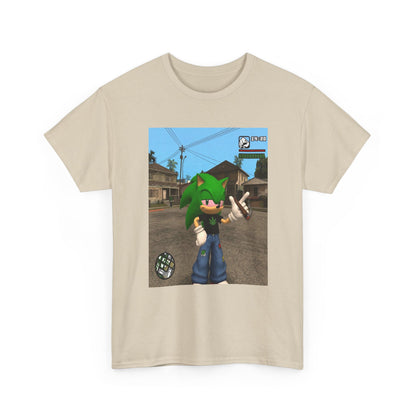 Green Hedgehog Smoking Blunt In San Andreas