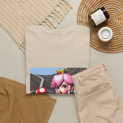 Gothic Princess Peach With Mushroom Tee