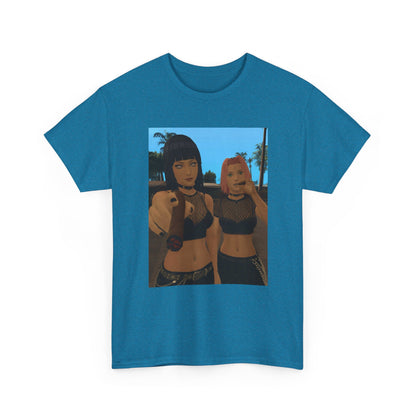 Anime Girls Sharing A Smoke Tee