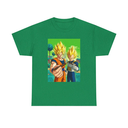 Goku And Vegeta Sharing A Smoke