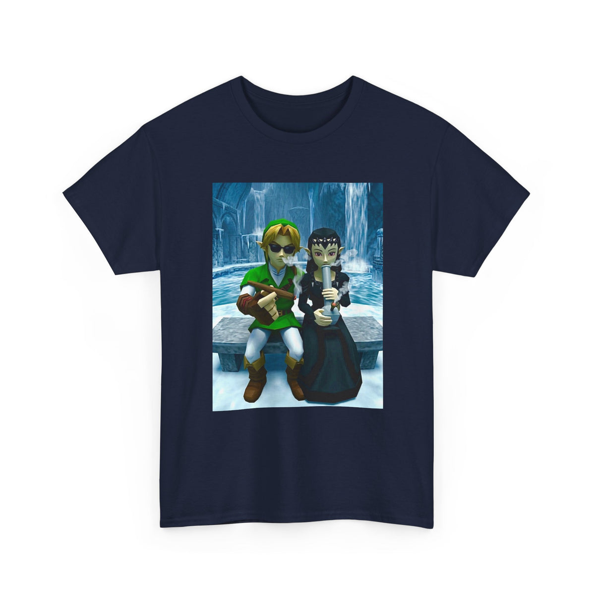 Link and Dark Linka Chillin' in Ice Palace
