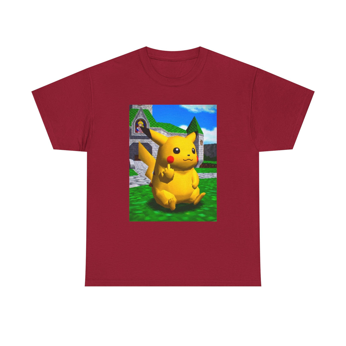 Pikachu Giving The Middle Finger Tee