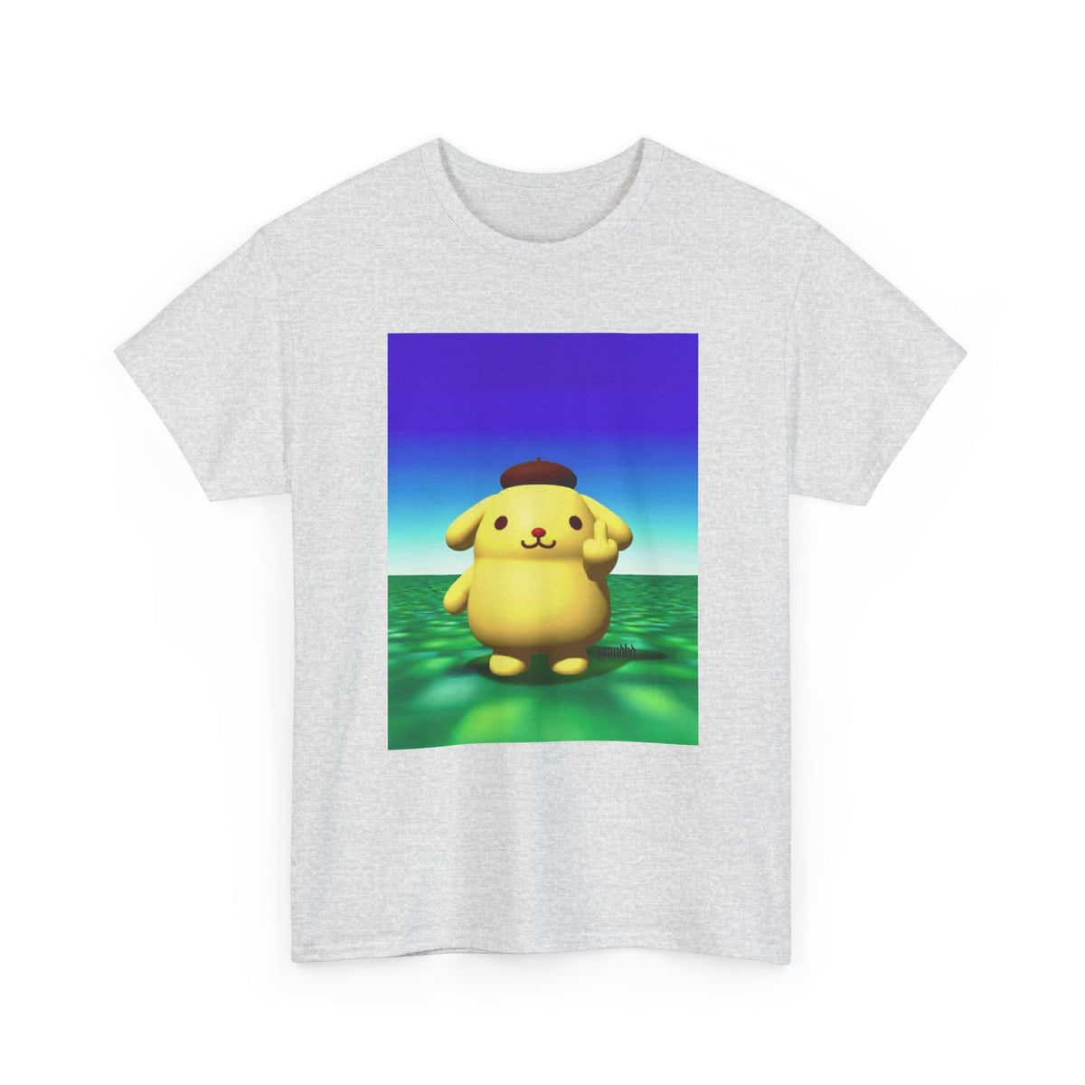 Pompompurin Flipping The Bird Tee