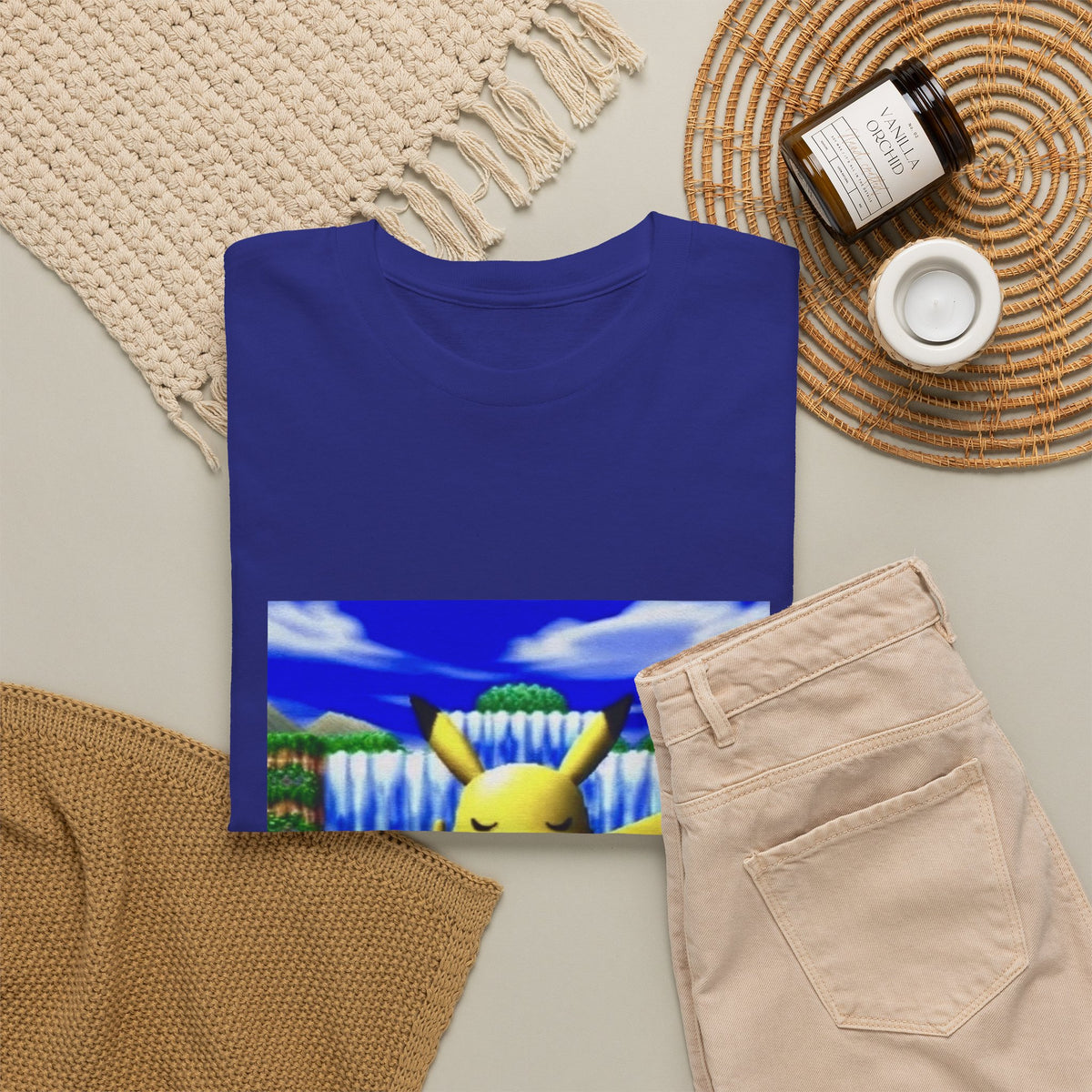 Zen Pikachu Giving The Finger Tee