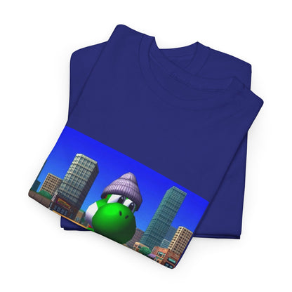 Chill Yoshi On Bench City Vibes Tee
