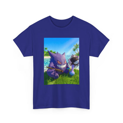 Gengar And Gastly Chilling On Beach Tee
