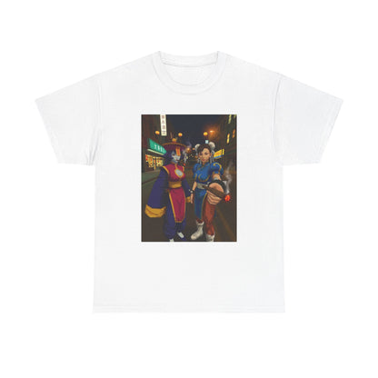 Hsien-Ko And Chun-Li Sharing Blunts Tee