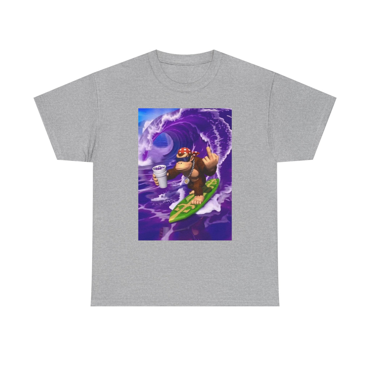 Lit Surf Monkey F*** Off Tee