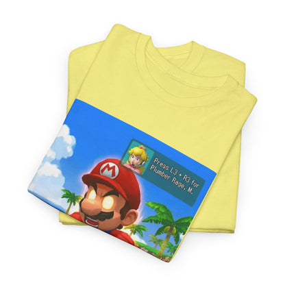 Mario's Plumber Rage Beach Tee