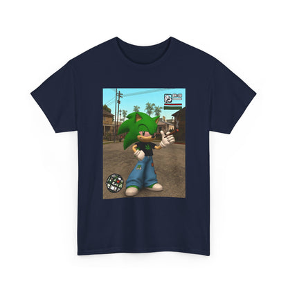 Stoned Green Hedgehog Blazing In Grove Street