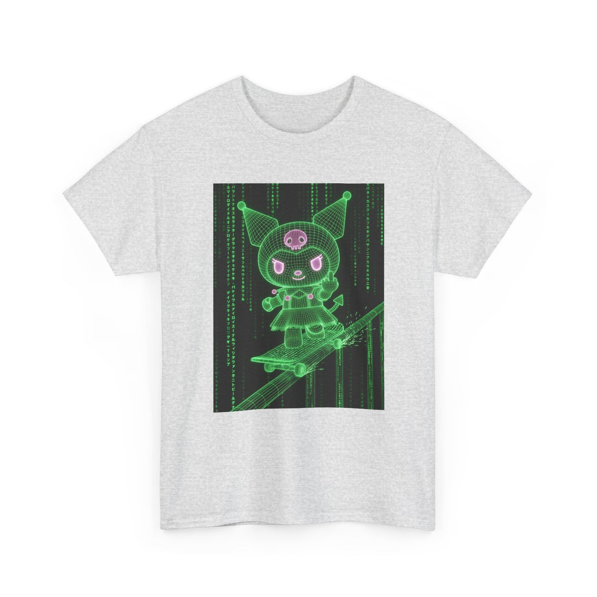 Cyberpunk Kuromi Skater Matrix Tee