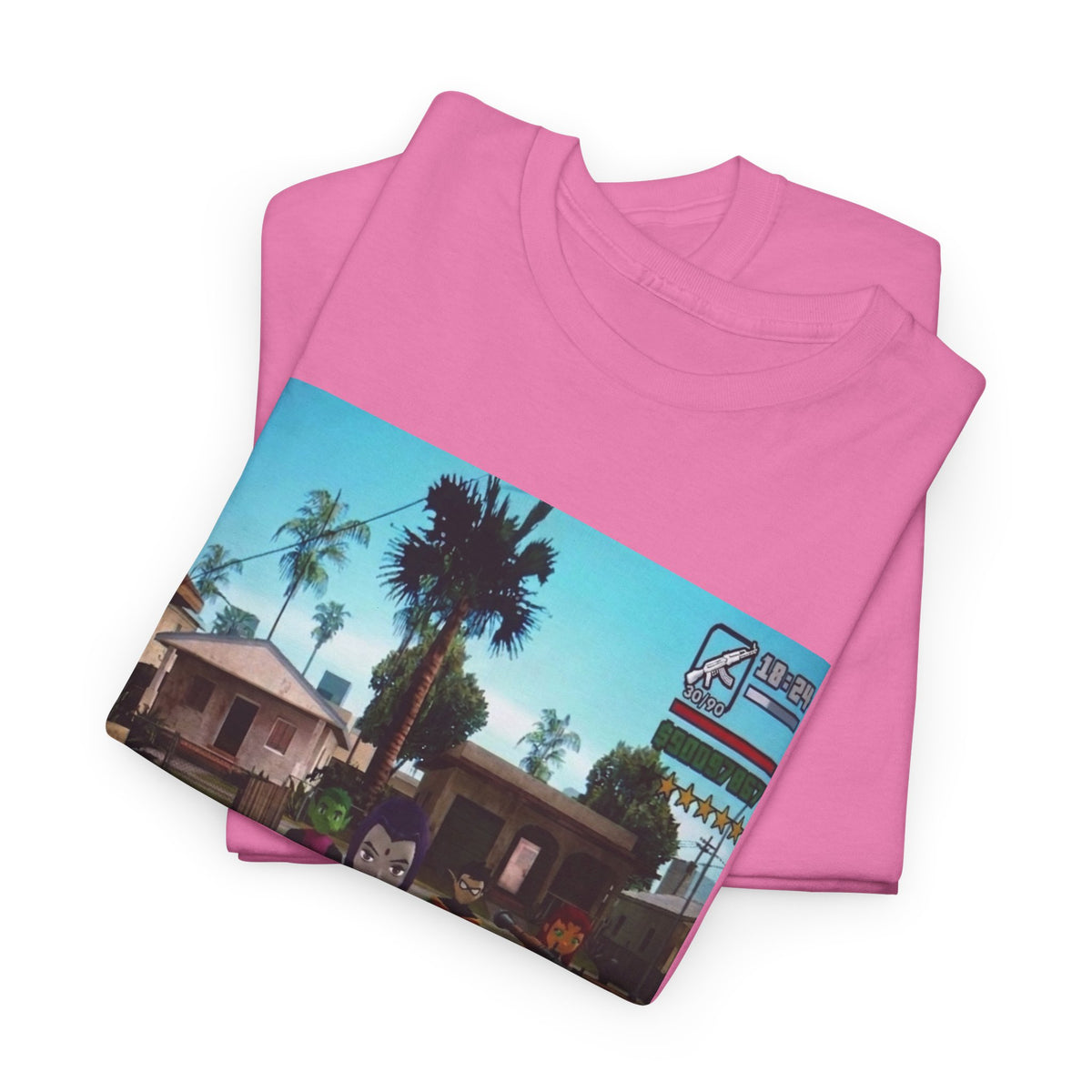 Teen Titans Grand Theft Auto Crossover Tee