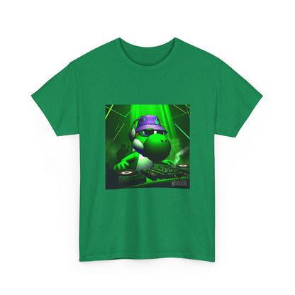 Yoshi DJing With Cannabis Bucket Hat Tee