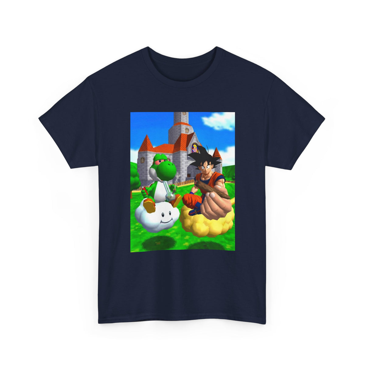 Yoshi And Goku Sharing A Smoke Tee