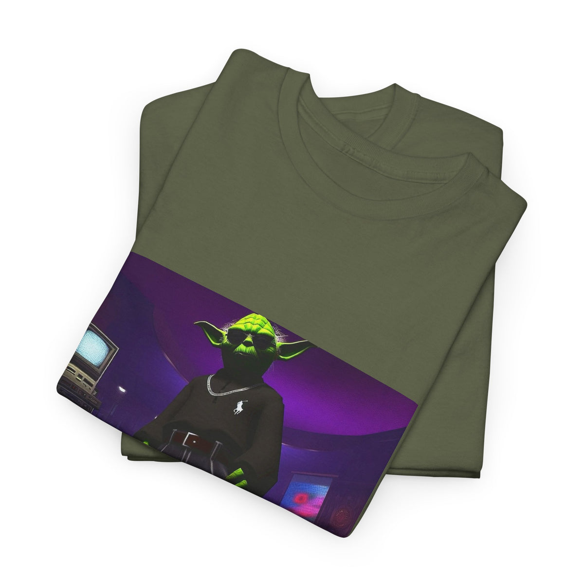 Yoda Drip Master In The Purple Room Tee