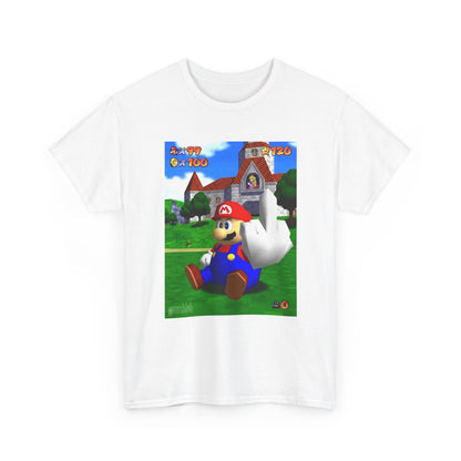 Mario Giving The Finger At Peach's Castle
