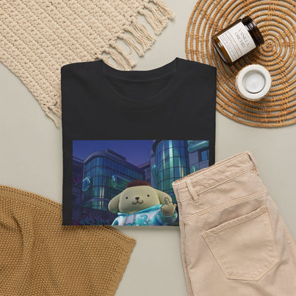 Pompompurin Flips Off In Skateshop City