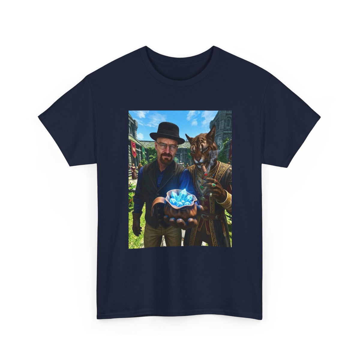 Walter White And Khajiit With Blue Crystals (Design 4)