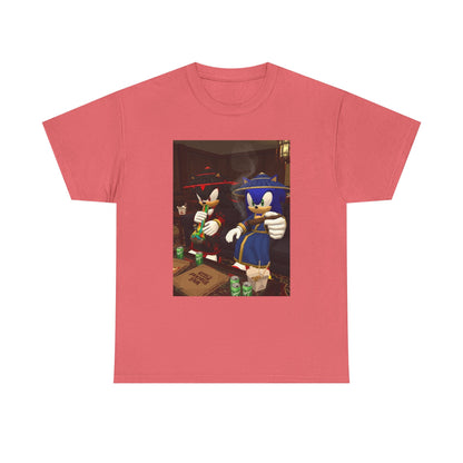 Shadow and Sonic Smoking Chill Tee