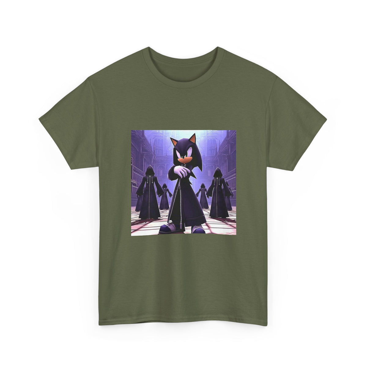 Dripped Abstract Design Tee