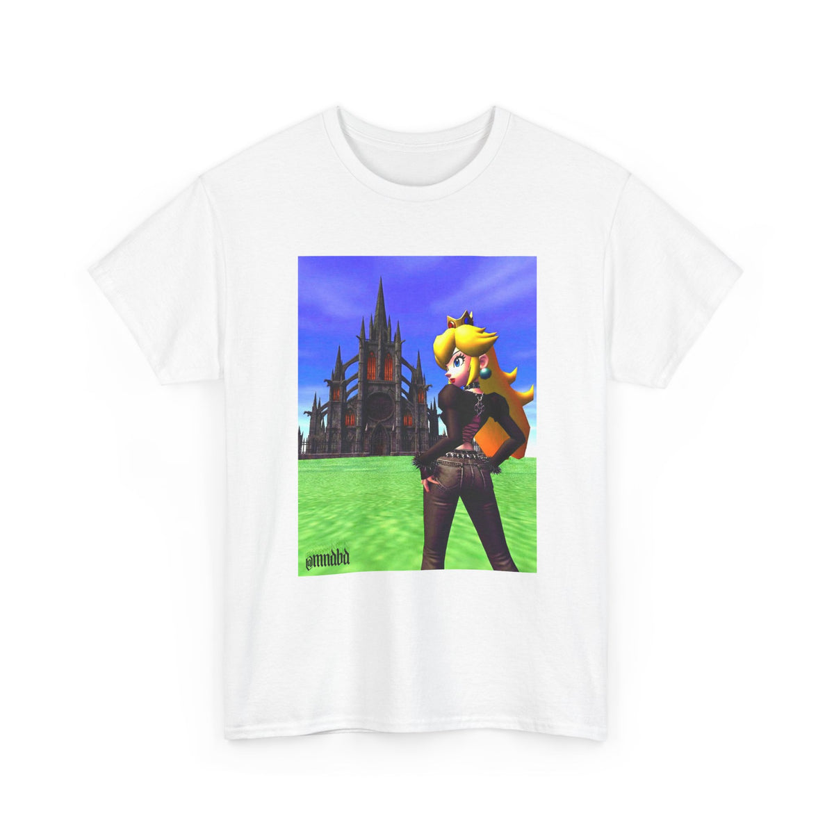 Goth Peach Rocking Goth Castle Tee