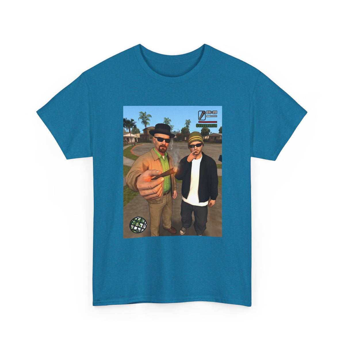 Walter And Jesse Smoking In San Andreas (Design 2)