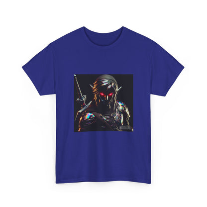 Chromatic Dark Elf Warrior With Red Eyes