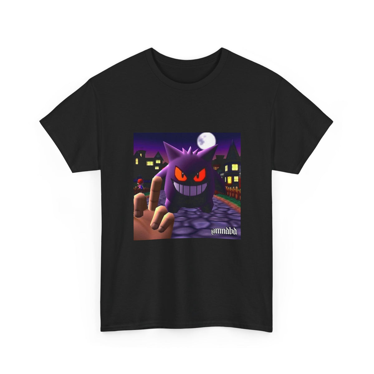 Gengar Lurking Under Moonlight Tee
