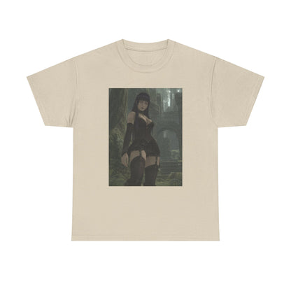 Gothic Byakugan Maiden In Ancient Ruins Tee