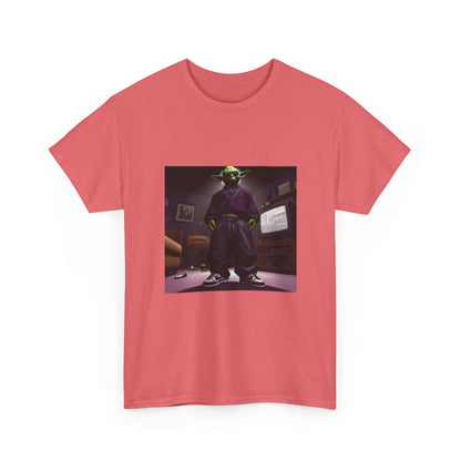 Yoda In Y2K Drip Standing Confidently