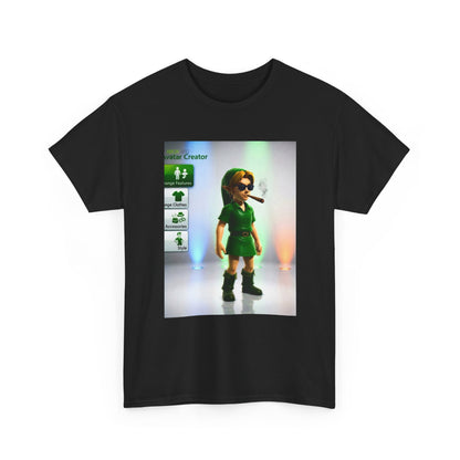 Xbox Avatar Link Smoking Blunt Tee