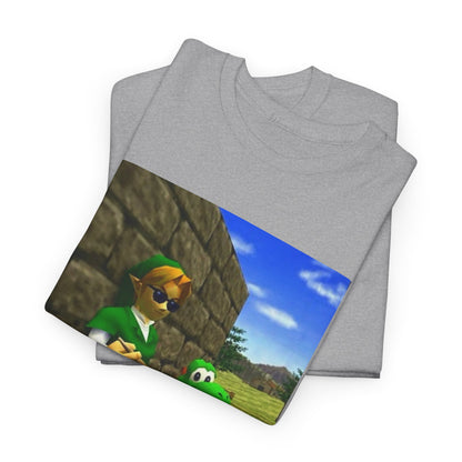 Link and Yoshi Chillin' With Blunts