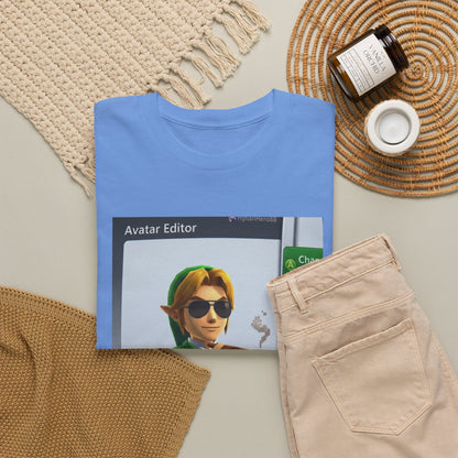 Hylian Hero Smoking A Stogie Tee