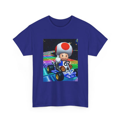 Toad Flipping The Bird On Rainbow Road