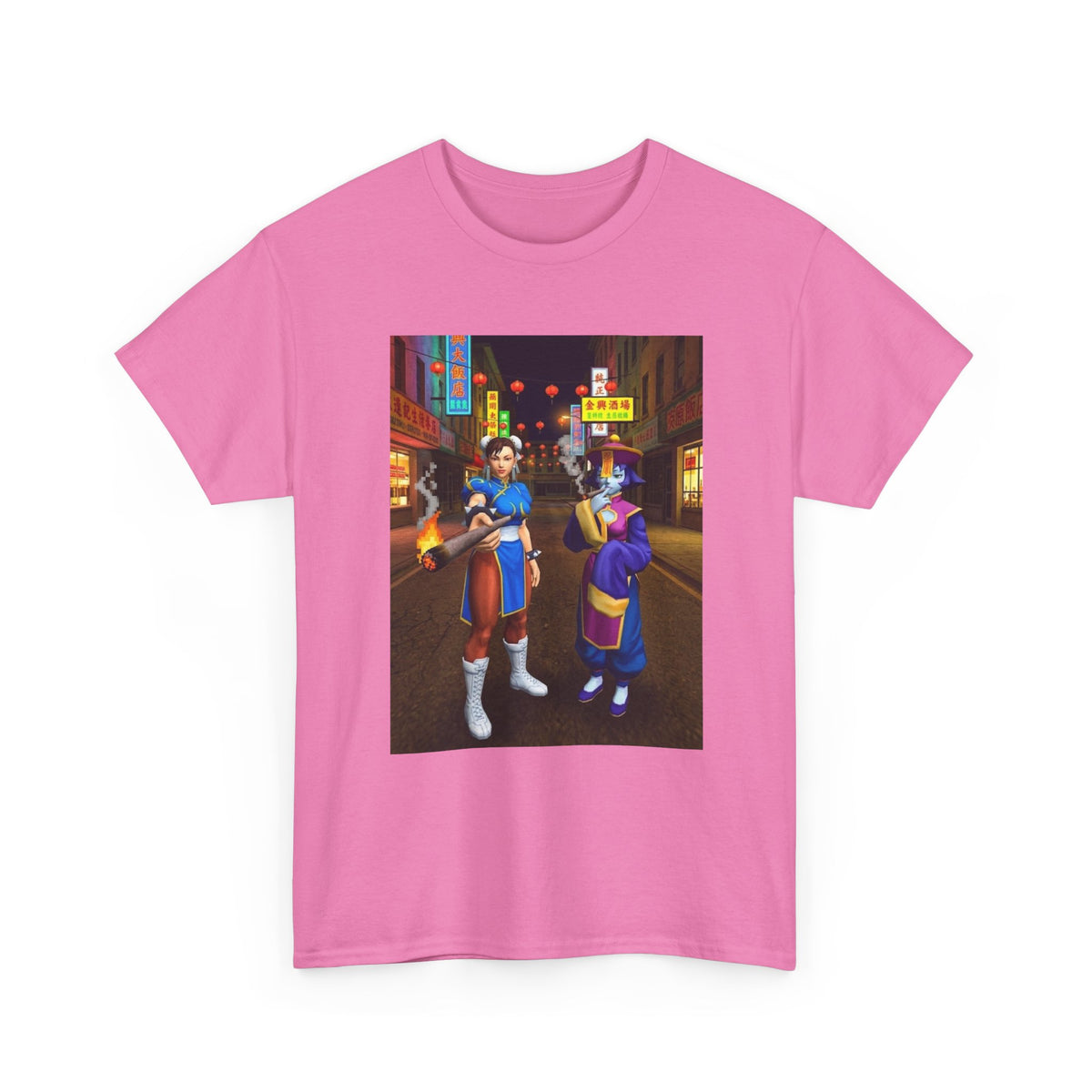 Chun-Li And Hsien-Ko Getting High In Chinatown