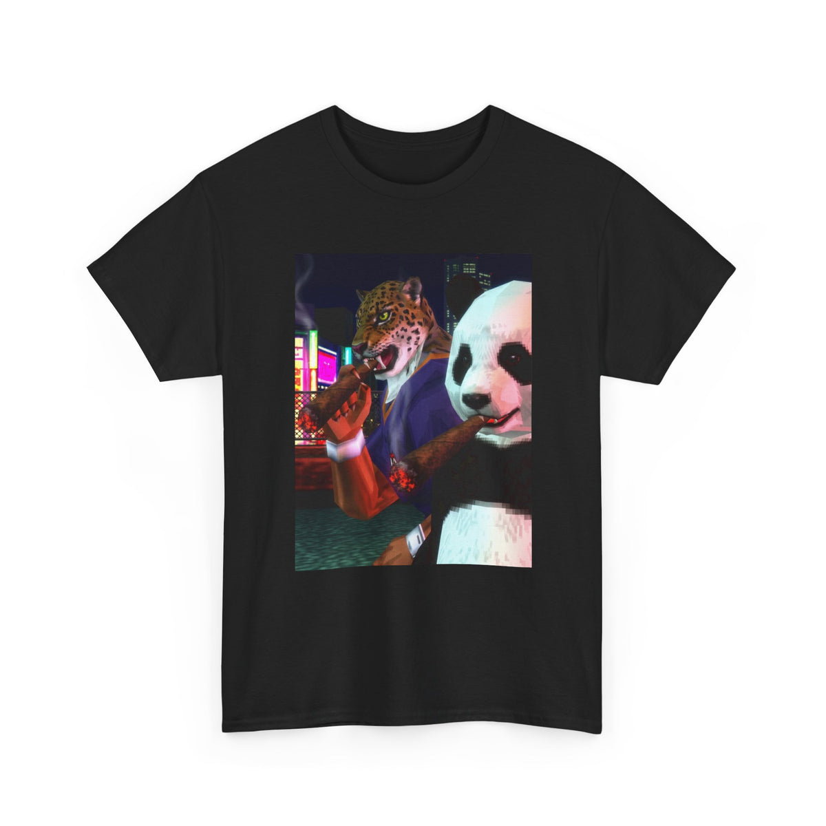 King And Panda Cigar Night Out Tee