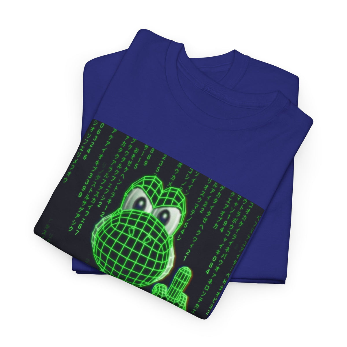 Matrix Yoshi Flipping The Bird Tee