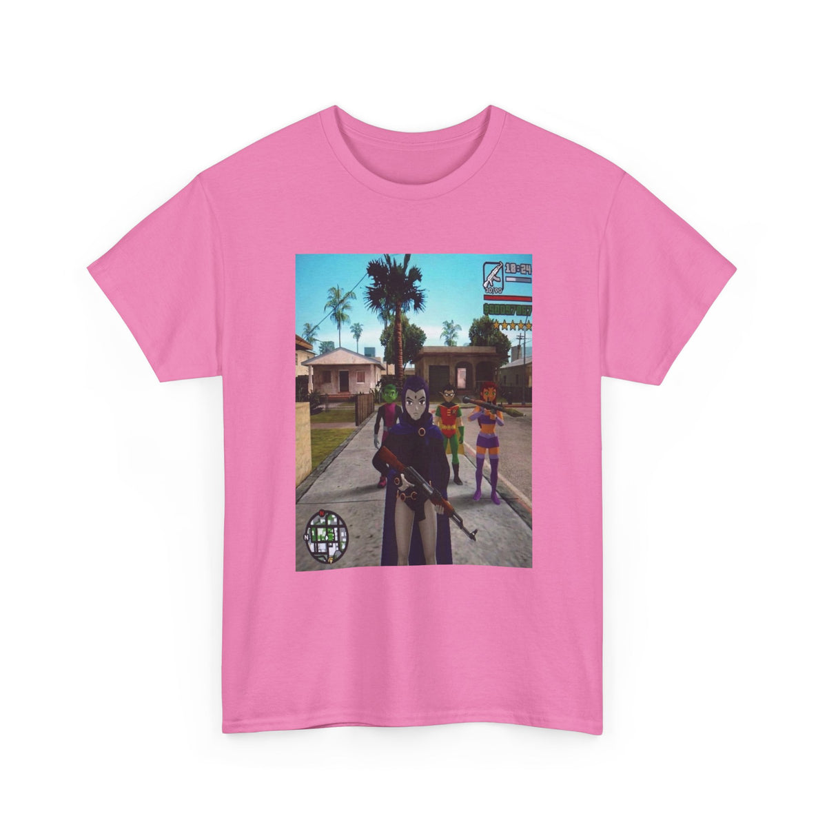 Teen Titans Grand Theft Auto Crossover Tee