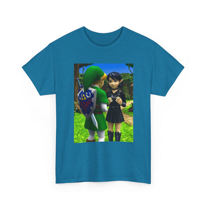 Link And Ocarina Girl Meeting