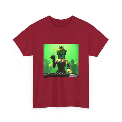 Gothic Peach DJ Flipping The Bird Tee