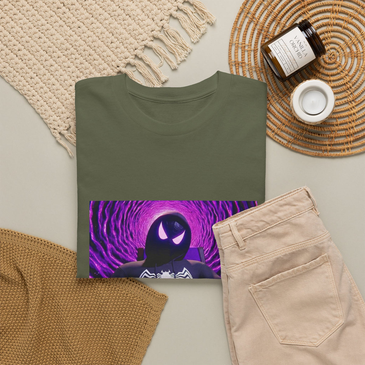 Purple Potion Spidey Chilling In The Leanverse