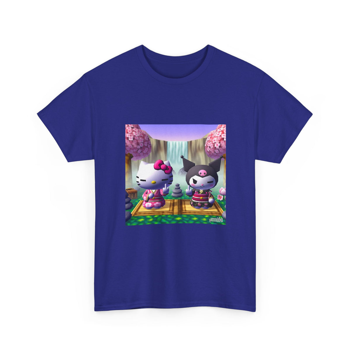 Hello Kitty and Kuromi Giving The Finger Tee