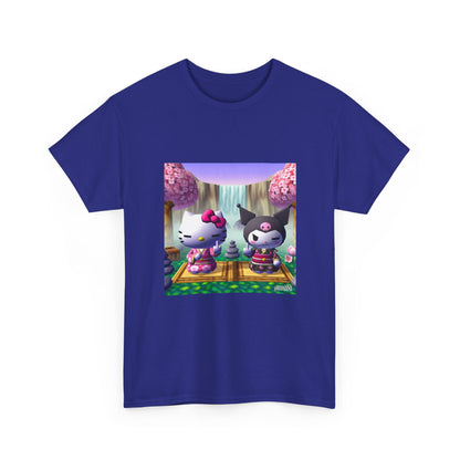 Hello Kitty and Kuromi Giving The Finger Tee