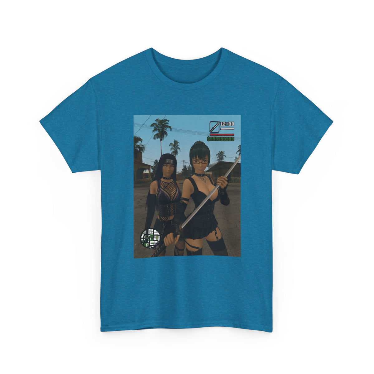 GTA-Inspired Girls With Katanas Tee
