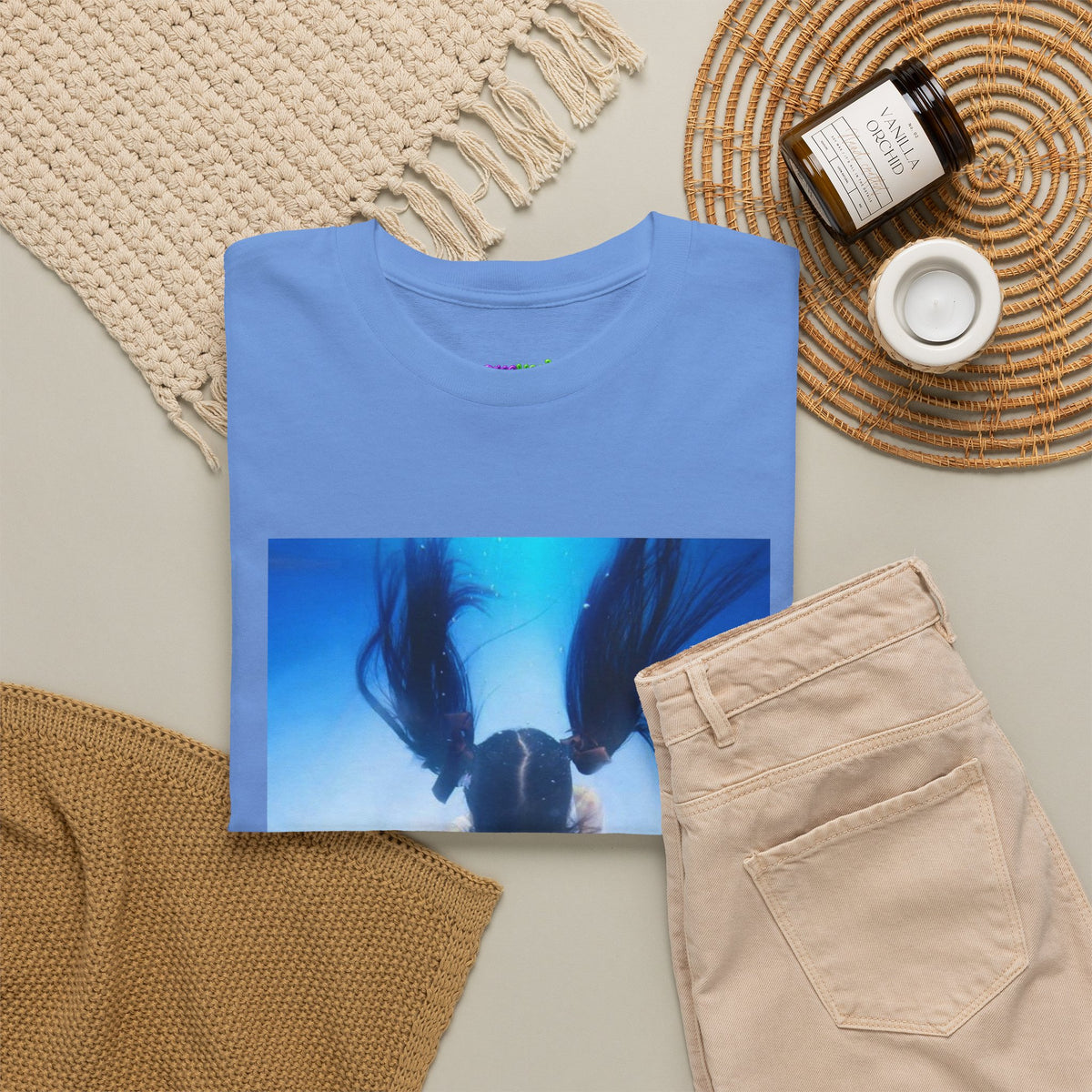 Neon Ganja Glow Graphic Tee