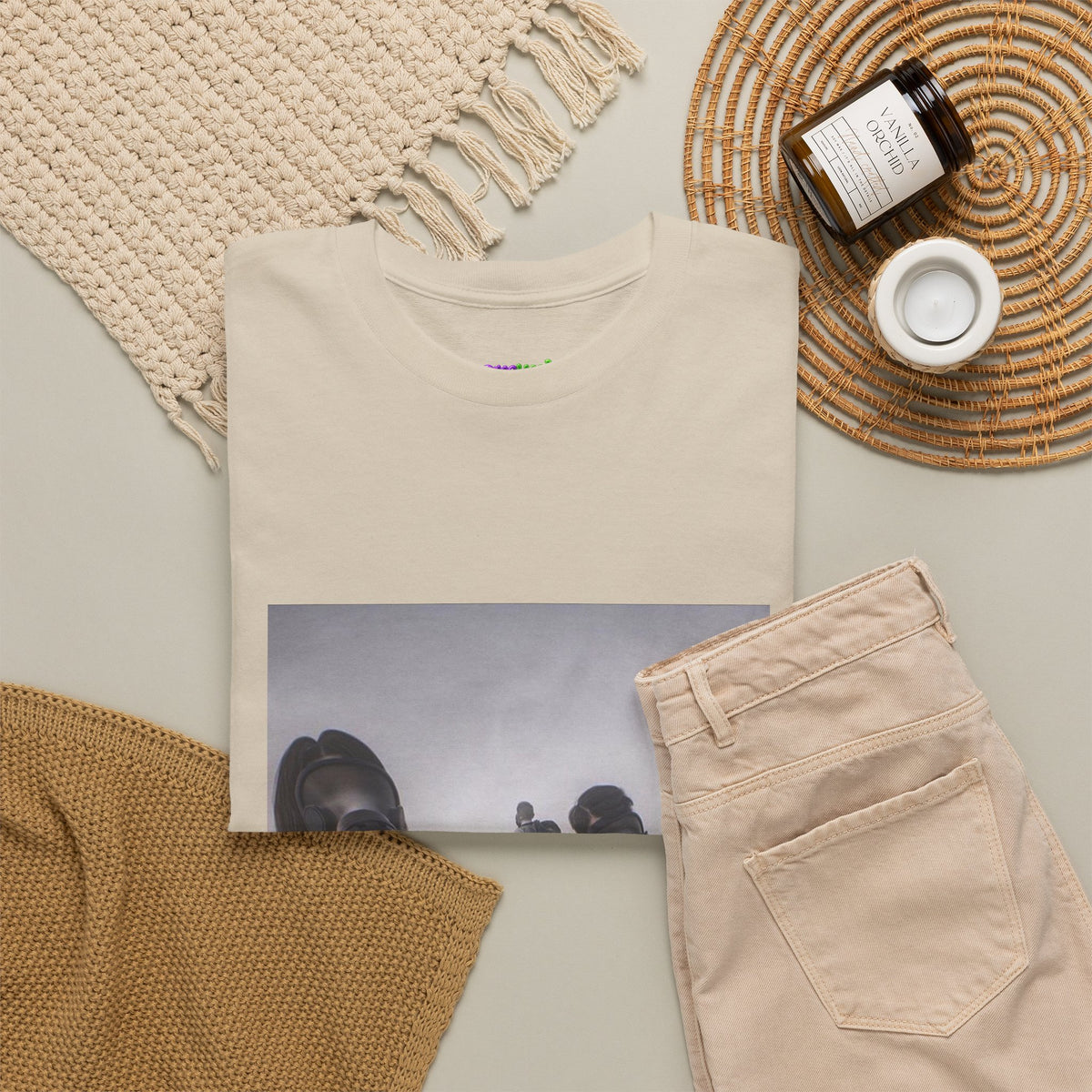 Untitled Canvas Graphic Tee